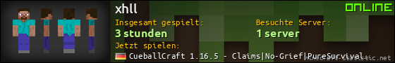 Benutzerleisten 560x90 für xhll