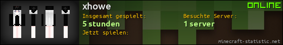 Benutzerleisten 560x90 für xhowe