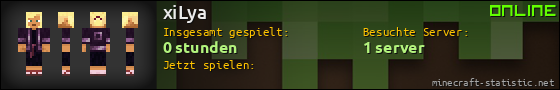 Benutzerleisten 560x90 für xiLya