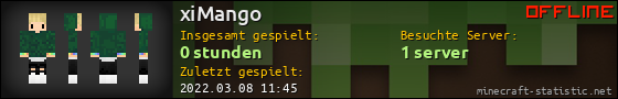 Benutzerleisten 560x90 für xiMango
