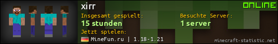 Benutzerleisten 560x90 für xirr