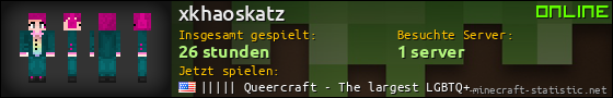 Benutzerleisten 560x90 für xkhaoskatz