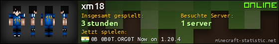 Benutzerleisten 560x90 für xm18