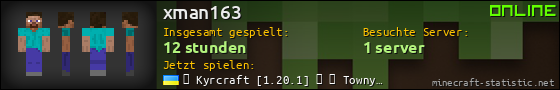 Benutzerleisten 560x90 für xman163