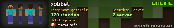 Benutzerleisten 560x90 für xobbet