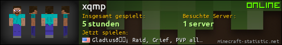 Benutzerleisten 560x90 für xqmp