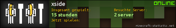 Benutzerleisten 560x90 für xside