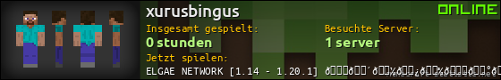 Benutzerleisten 560x90 für xurusbingus