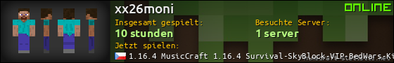 Benutzerleisten 560x90 für xx26moni