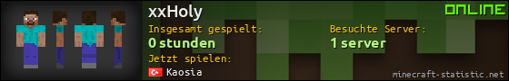 Benutzerleisten 560x90 für xxHoly
