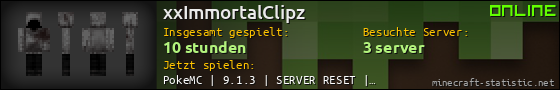 Benutzerleisten 560x90 für xxImmortalClipz