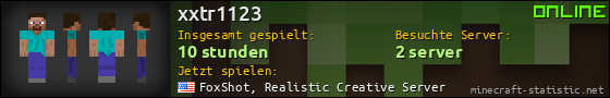Benutzerleisten 560x90 für xxtr1123