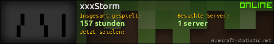 Benutzerleisten 560x90 für xxxStorm