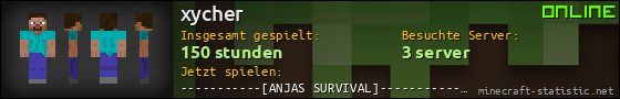 Benutzerleisten 560x90 für xycher