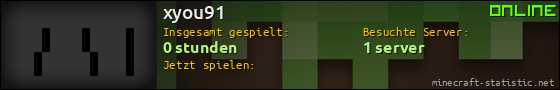 Benutzerleisten 560x90 für xyou91