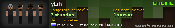 Benutzerleisten 560x90 für yLih