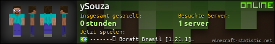 Benutzerleisten 560x90 für ySouza