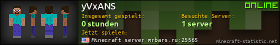 Benutzerleisten 560x90 für yVxANS