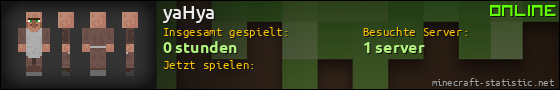 Benutzerleisten 560x90 für yaHya