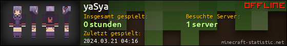 Benutzerleisten 560x90 für yaSya