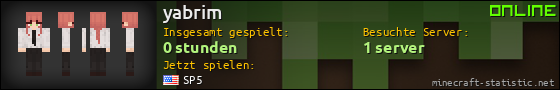 Benutzerleisten 560x90 für yabrim