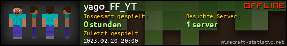 Benutzerleisten 560x90 für yago_FF_YT
