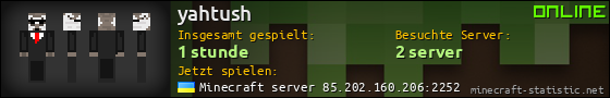 Benutzerleisten 560x90 für yahtush