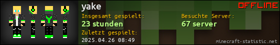 Benutzerleisten 560x90 für yake