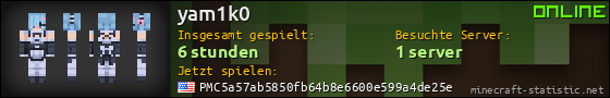 Benutzerleisten 560x90 für yam1k0