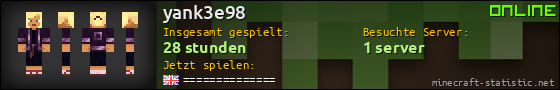 Benutzerleisten 560x90 für yank3e98