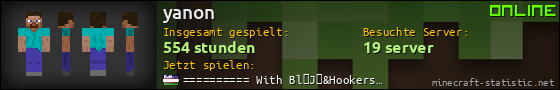 Benutzerleisten 560x90 für yanon