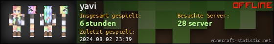 Benutzerleisten 560x90 für yavi