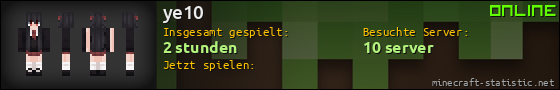 Benutzerleisten 560x90 für ye10