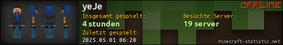 Benutzerleisten 560x90 für yeJe