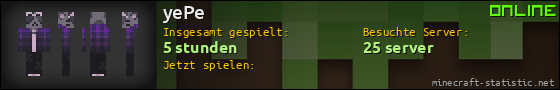 Benutzerleisten 560x90 für yePe