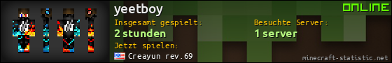Benutzerleisten 560x90 für yeetboy