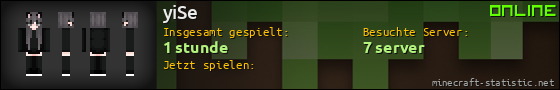 Benutzerleisten 560x90 für yiSe