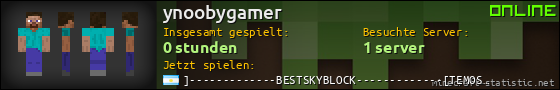 Benutzerleisten 560x90 für ynoobygamer