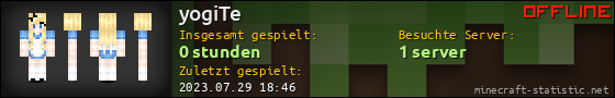 Benutzerleisten 560x90 für yogiTe