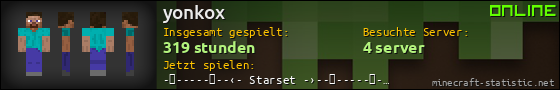 Benutzerleisten 560x90 für yonkox