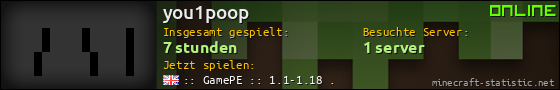 Benutzerleisten 560x90 für you1poop