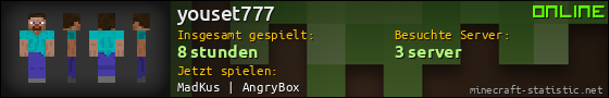 Benutzerleisten 560x90 für youset777