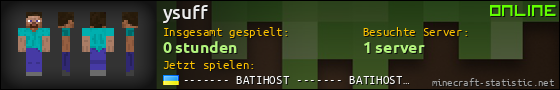 Benutzerleisten 560x90 für ysuff