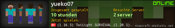 Benutzerleisten 560x90 für yueko07