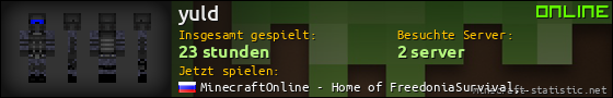 Benutzerleisten 560x90 für yuld