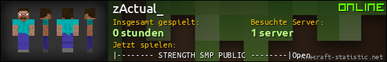 Benutzerleisten 560x90 für zActual_