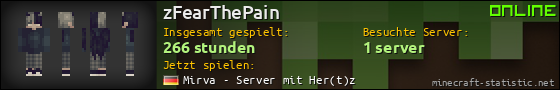 Benutzerleisten 560x90 für zFearThePain