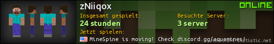 Benutzerleisten 560x90 für zNiiqox