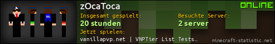 Benutzerleisten 560x90 für zOcaToca