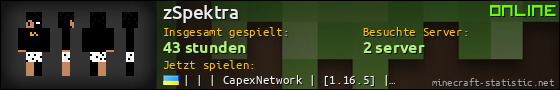 Benutzerleisten 560x90 für zSpektra